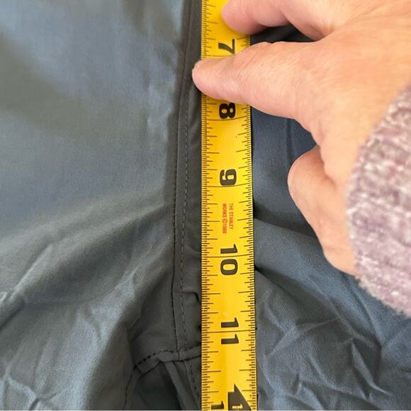 Eddie Bauer Plaid Fleece- Lined Blue Pull On Pants New - Picture 13 of 15